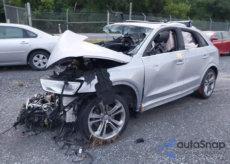 2016 Audi Q3 2.0T Premium Plus from USA, damaged, VIN WA1EFCFS9GR016213